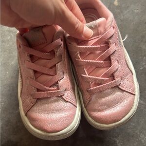Puma Shimmering Pink Kids Sneakers